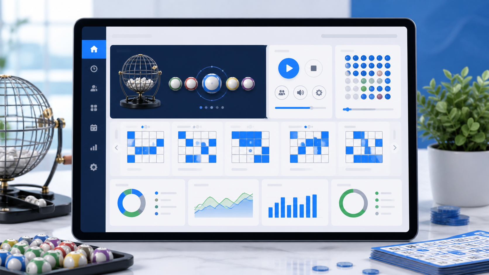 Panel de Software de Bingo